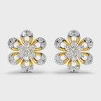 Sparq 0.3ct Evening Diamond Cluster Stud Earrings