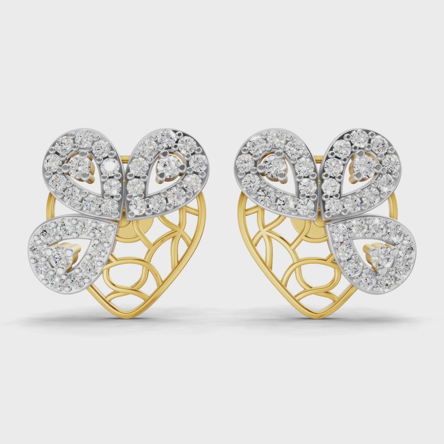 Sparq 0.77ct Evening Diamond Dragonfly Drop Earrings