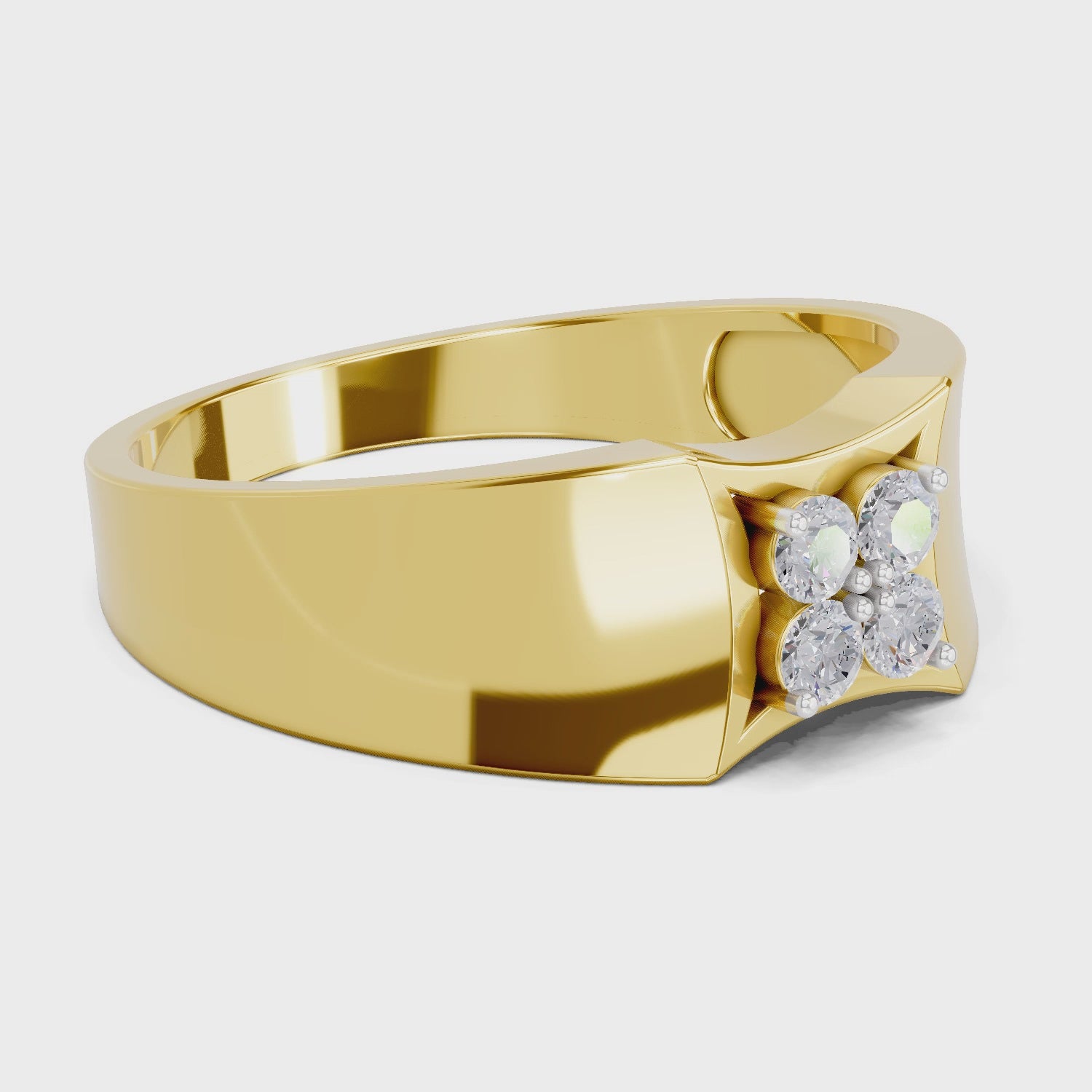 Sparq 0.14ct Evening Diamond Cluster Ring