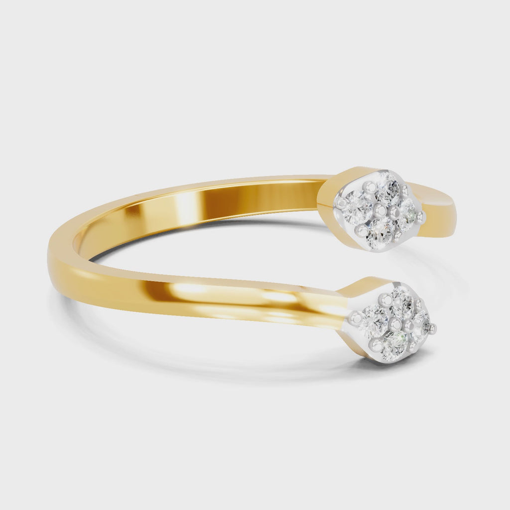 Sparq 0.14ct Signature Diamond Cluster Ring