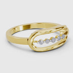 Sparq 0.08ct Minimal Diamond Cluster Ring