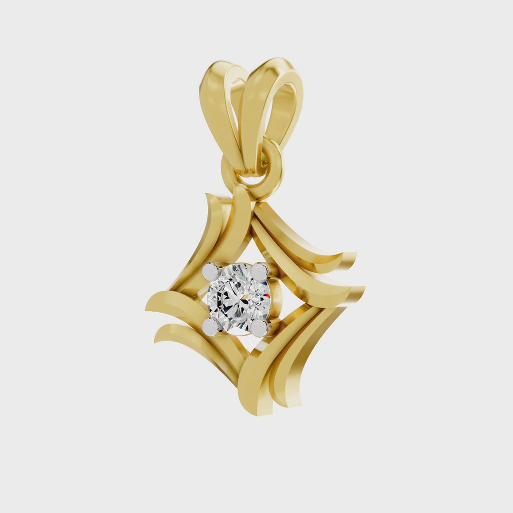 Sparq 0.16ct Timeless Diamond Cluster Pendant