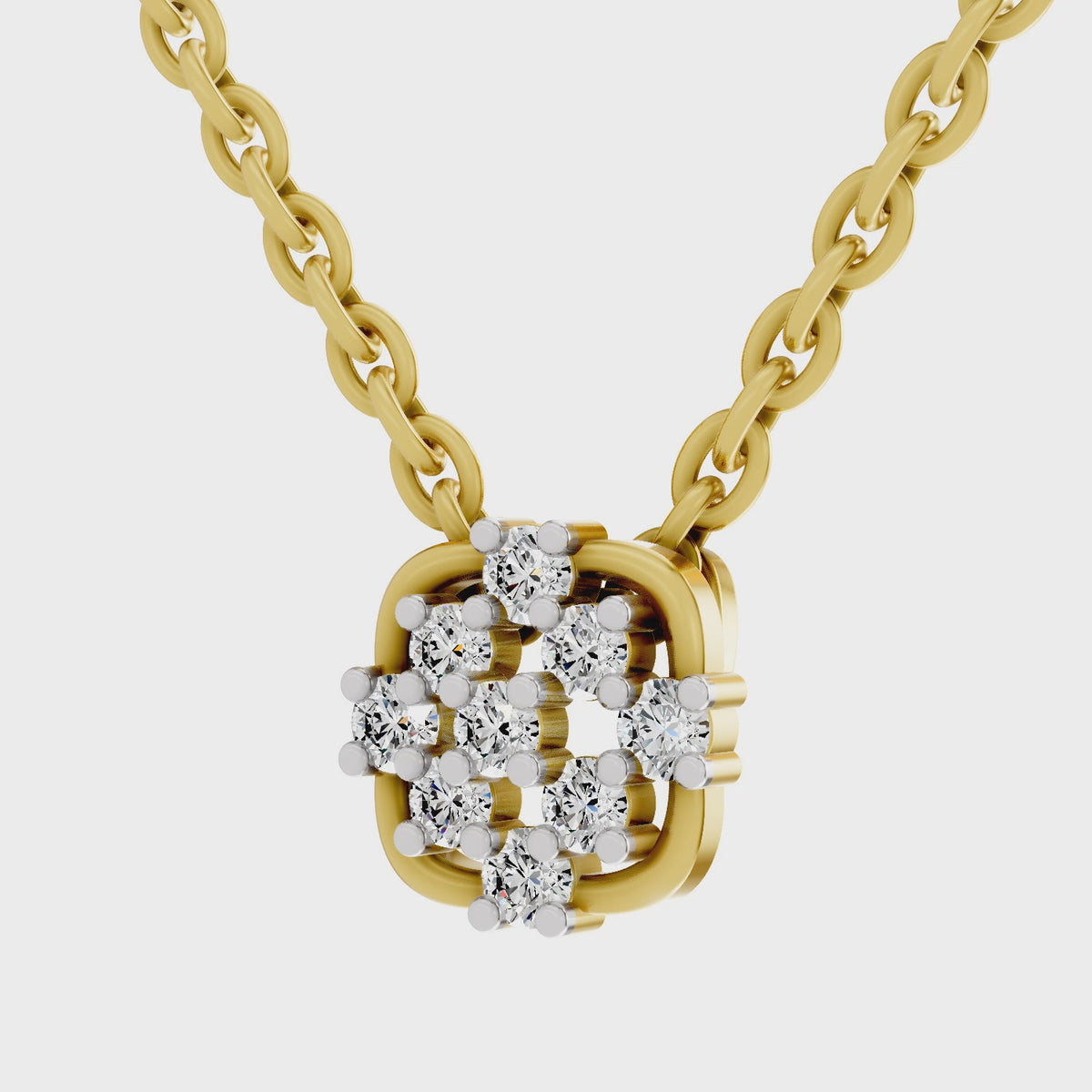 Sparq 0.17ct Everyday Diamond Cluster Pendant