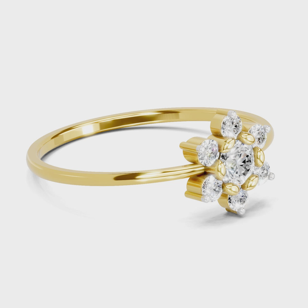 Sparq 0.24ct Evening Diamond Cluster Ring