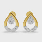 Sparq 0.18ct Modern Diamond Cluster Stud Earrings
