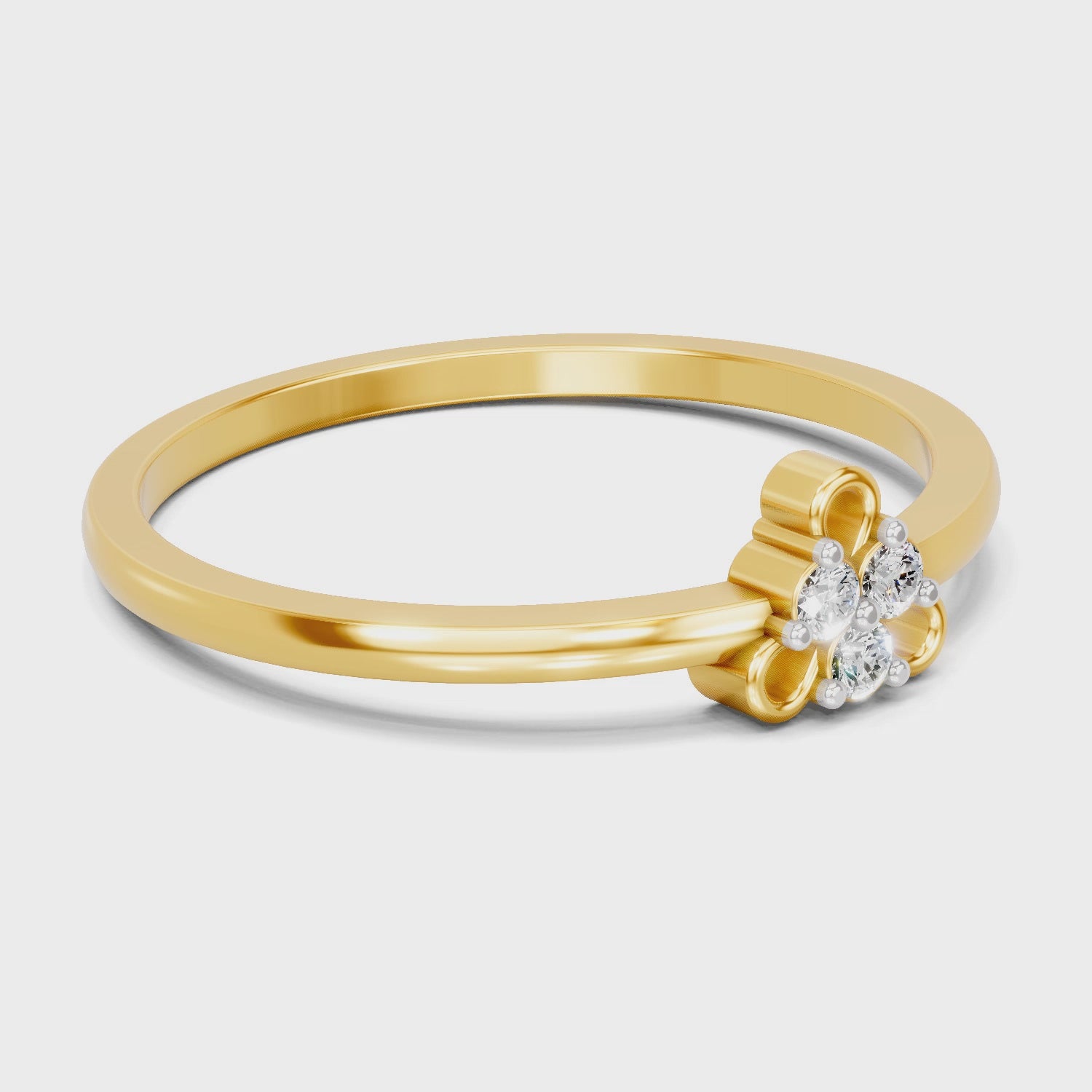 Sparq 0.05ct Everyday Diamond Cluster Ring