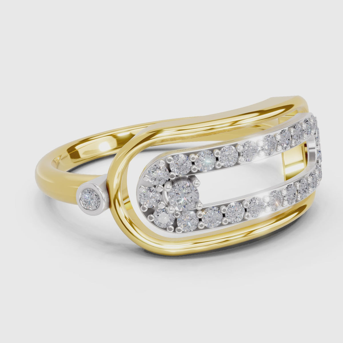 Sparq 0.4ct Bold Diamond Cluster Ring