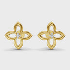 Sparq 0.02ct Everyday Diamond Flower Stud Earrings