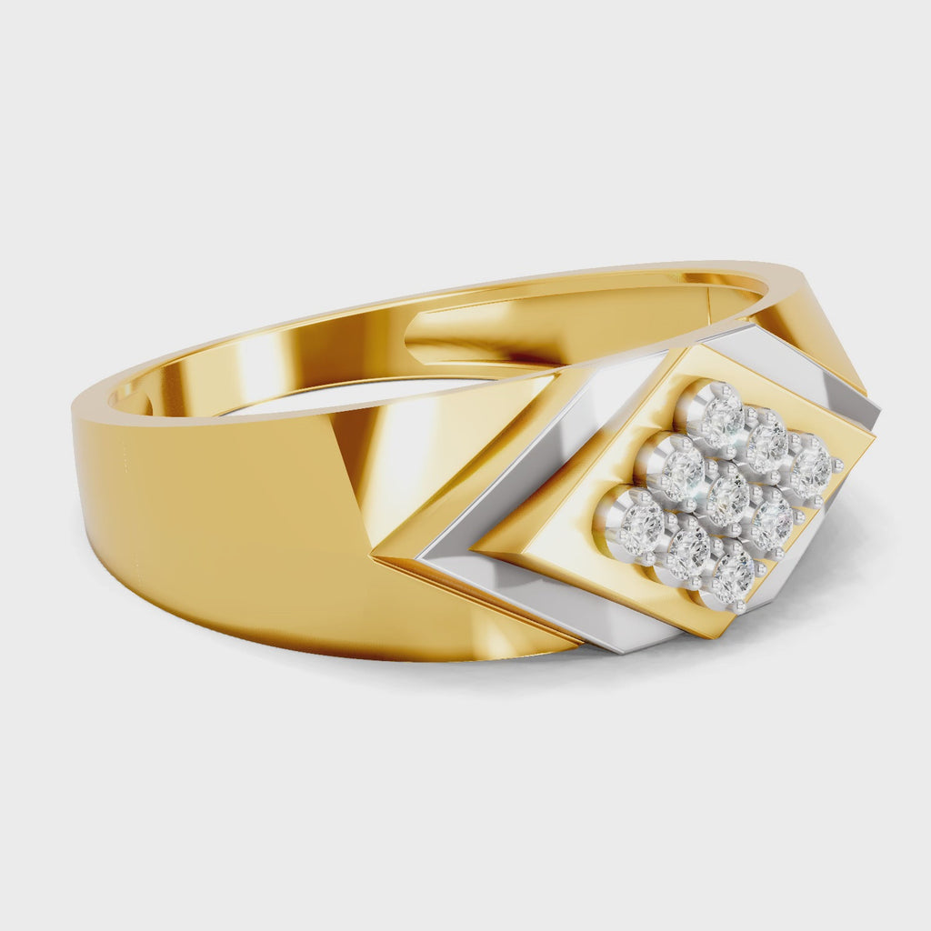 Sparq 0.14ct Evening Diamond Cluster Ring