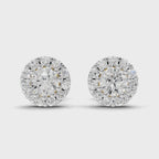 Sparq 0.34ct Evening Diamond Cluster Stud Earrings