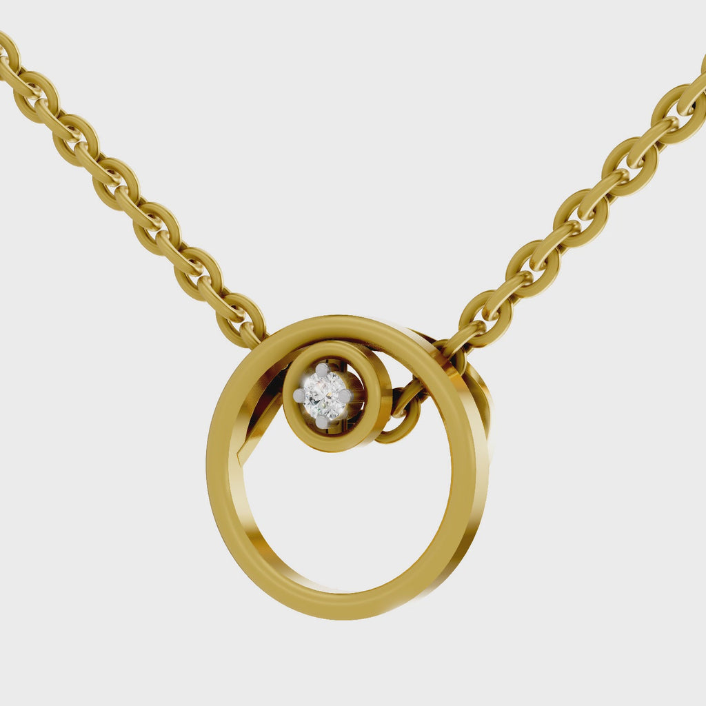 Sparq 0.02ct Everyday Diamond Cluster Pendant