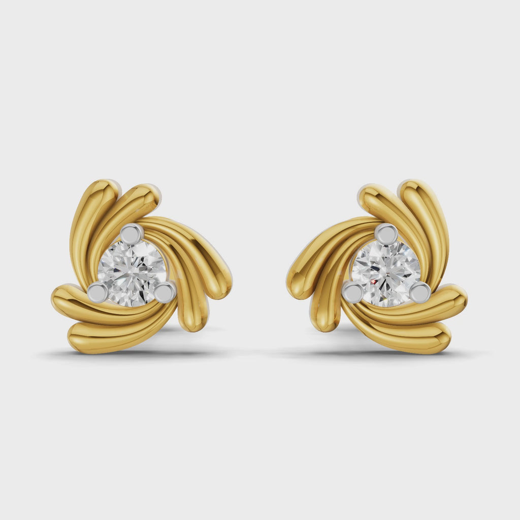Sparq 0.12ct Minimal Diamond Cluster Stud Earrings