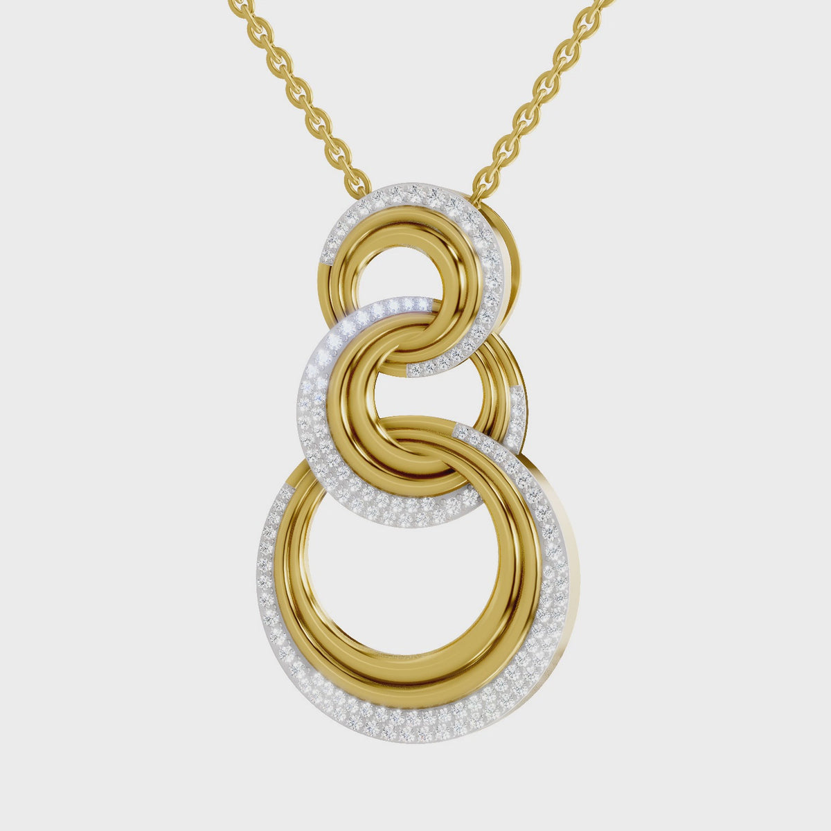 Sparq 0.76ct Premium Diamond Cluster Pendant