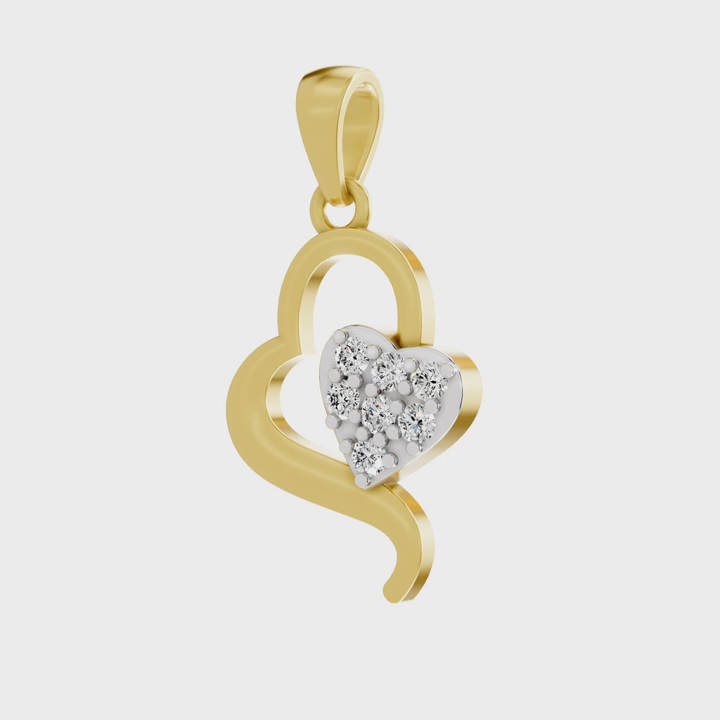 Sparq 0.13ct Minimal Diamond Cluster Pendant