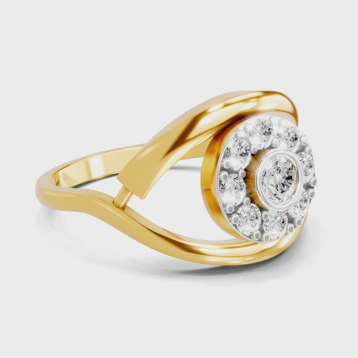 Sparq 0.72ct Iconic Diamond Cluster Ring