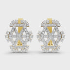 Sparq 0.72ct Statement Diamond Cluster Stud Earrings