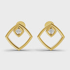Sparq 0.02ct Everyday Geometric Diamond Stud Earrings