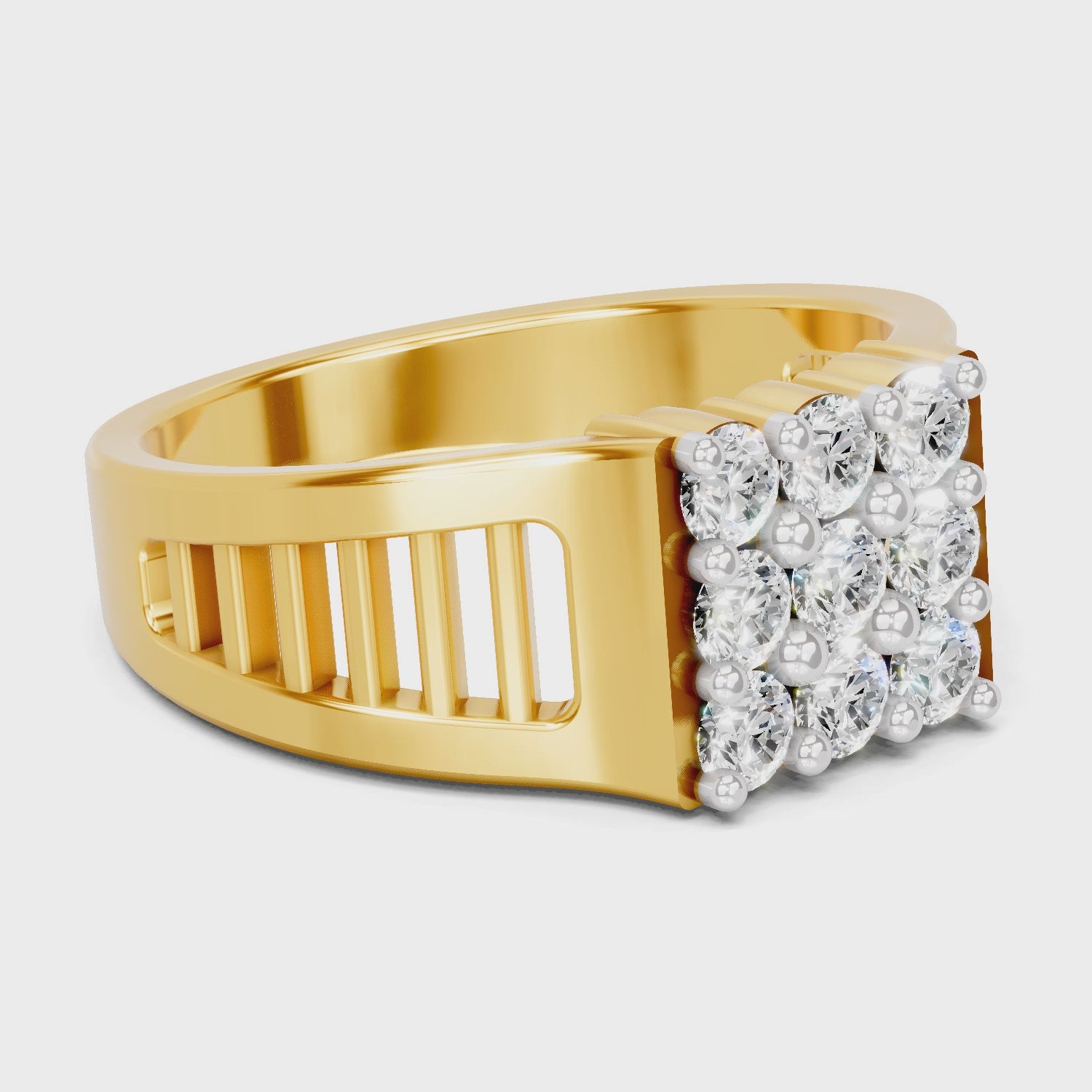 Sparq 0.41ct Evening Diamond Cluster Ring