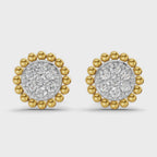 Sparq 0.17ct Modern Diamond Cluster Stud Earrings