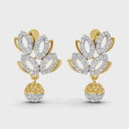 Sparq 1.62ct Premium Diamond Leaf Stud Earrings