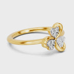 Sparq 0.11ct Simple Diamond Cluster Ring