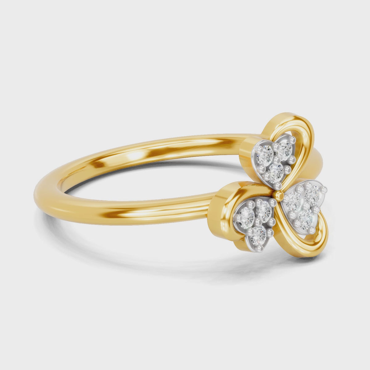 Sparq 0.11ct Simple Diamond Cluster Ring