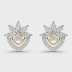 Sparq 1.53ct Luxe Geometric Diamond Stud Earrings