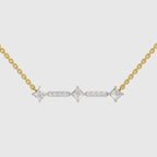 Sparq 0.2ct Princess Cut Diamond Necklace
