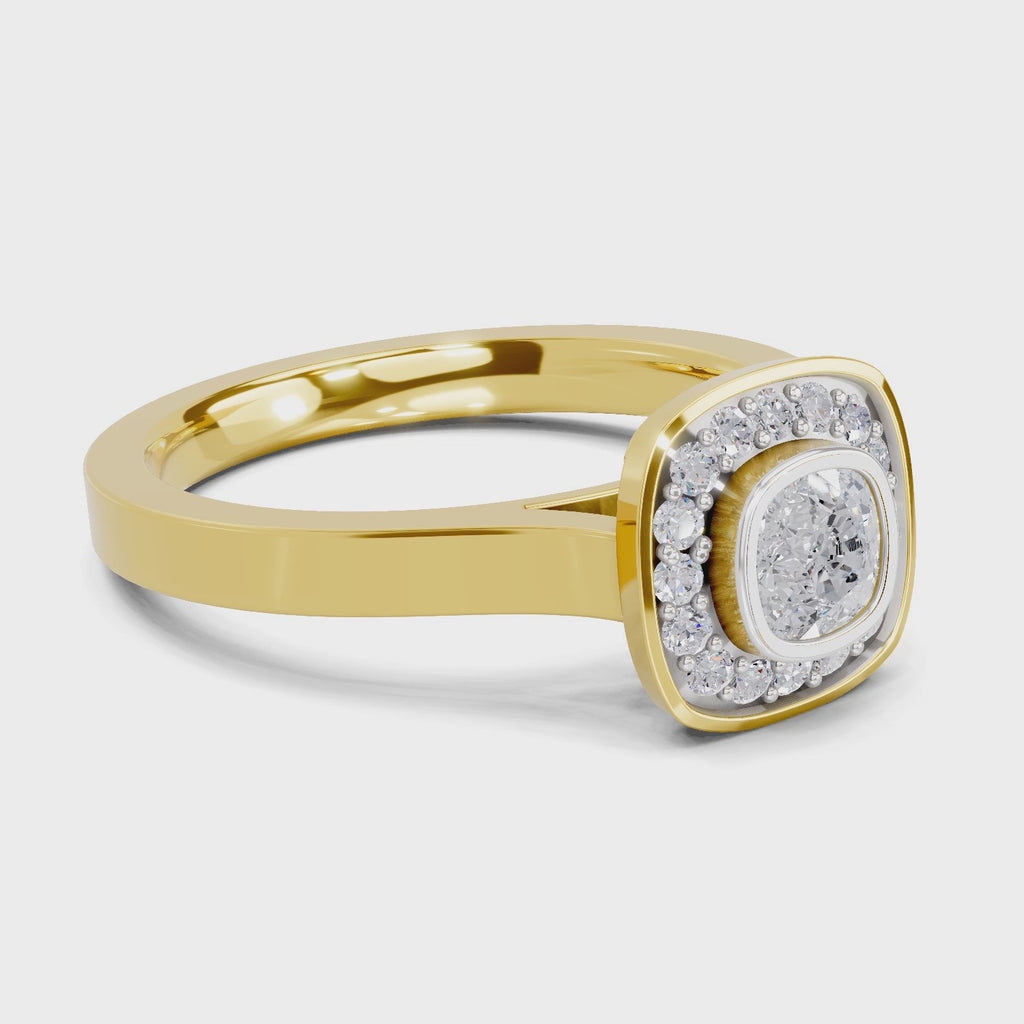 Sparq 0.64ct Premium Diamond Halo Ring
