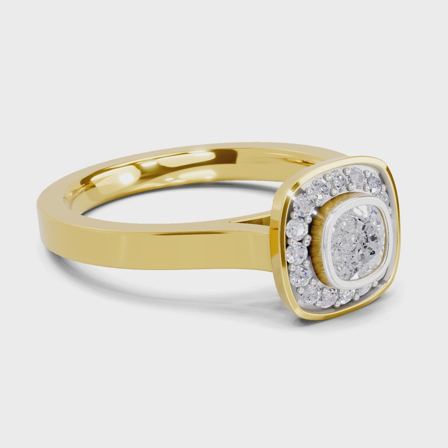 Sparq 0.64ct Premium Diamond Halo Ring