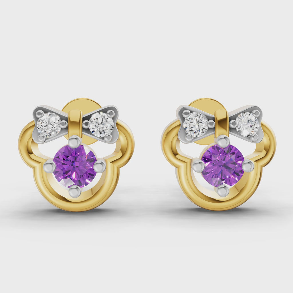 Sparq 0.02ct Minimal Diamond Cluster Stud Earrings