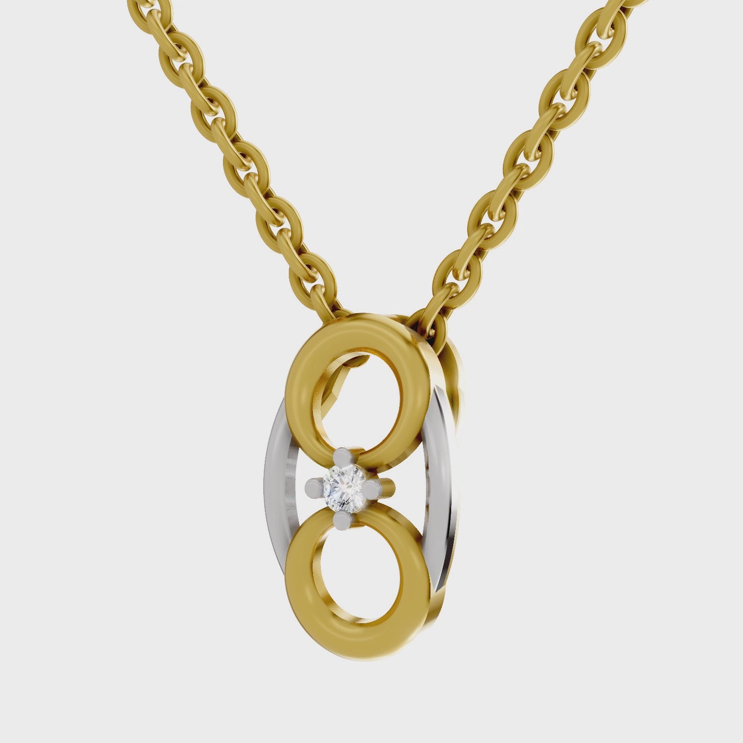 Sparq 0.01ct Everyday Diamond Cluster Pendant