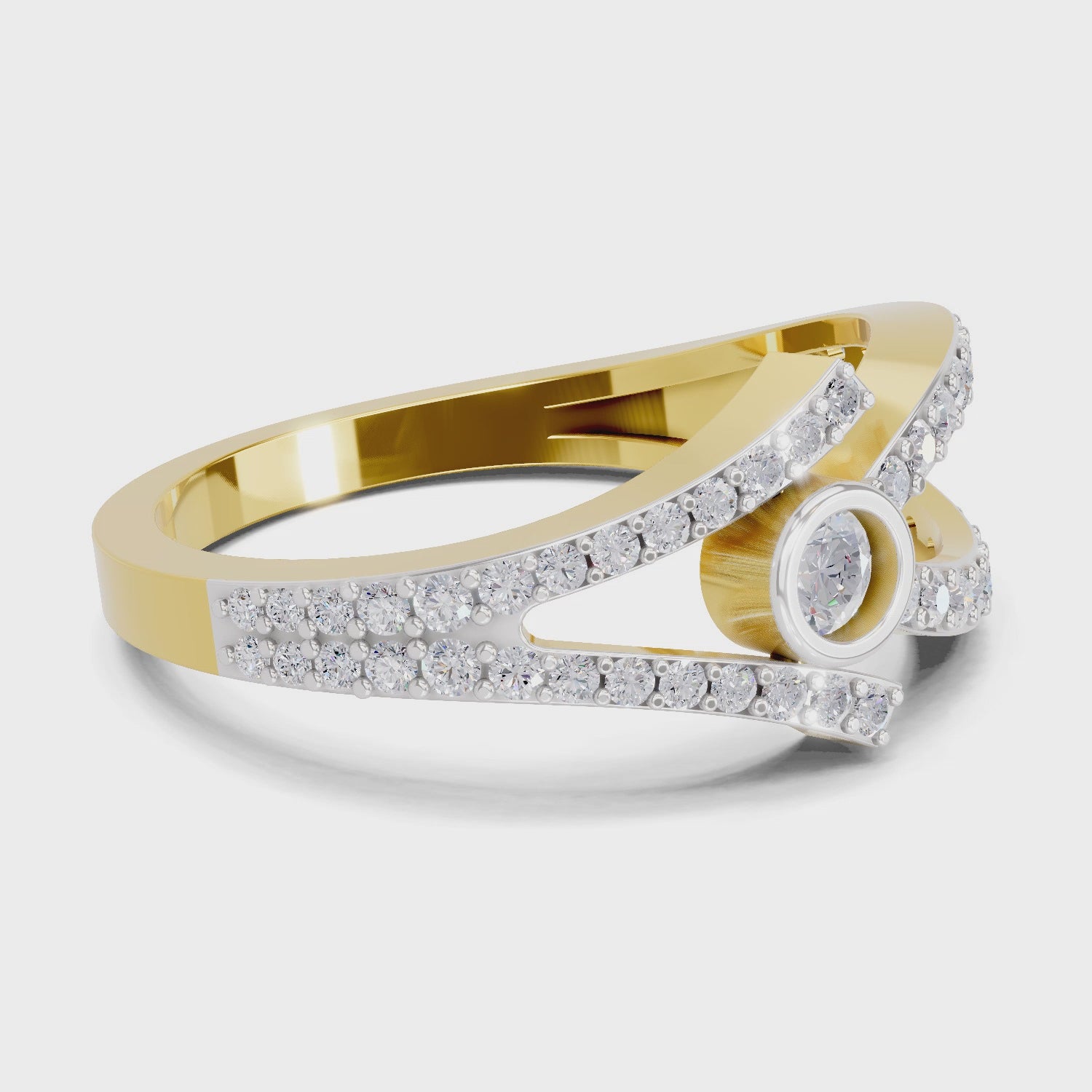 Sparq 0.46ct Luxe Diamond Cluster Ring