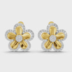Sparq 1.06ct Grand Diamond Cluster Stud Earrings