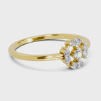 Sparq 0.13ct Minimal Diamond Cluster Ring