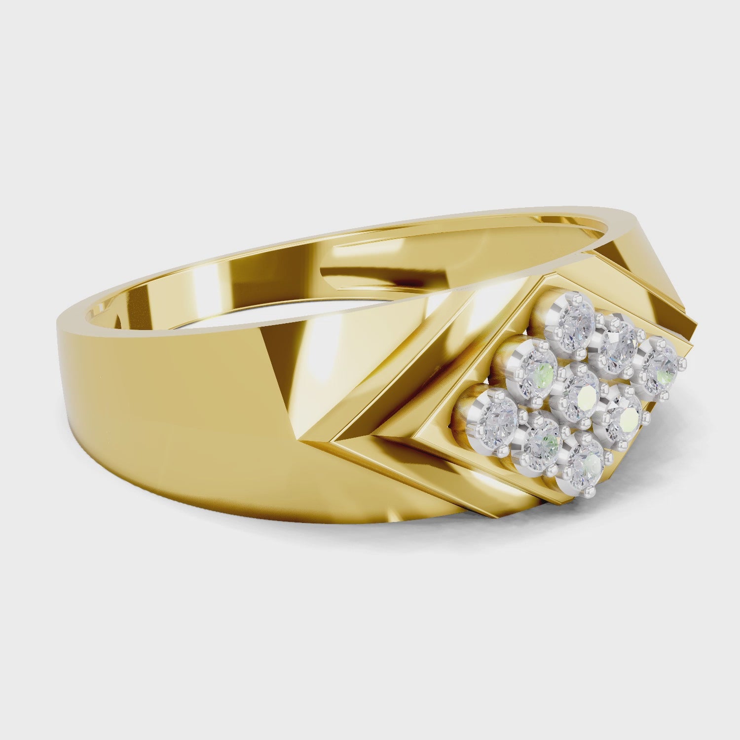 Sparq 0.2ct Evening Diamond Cluster Ring