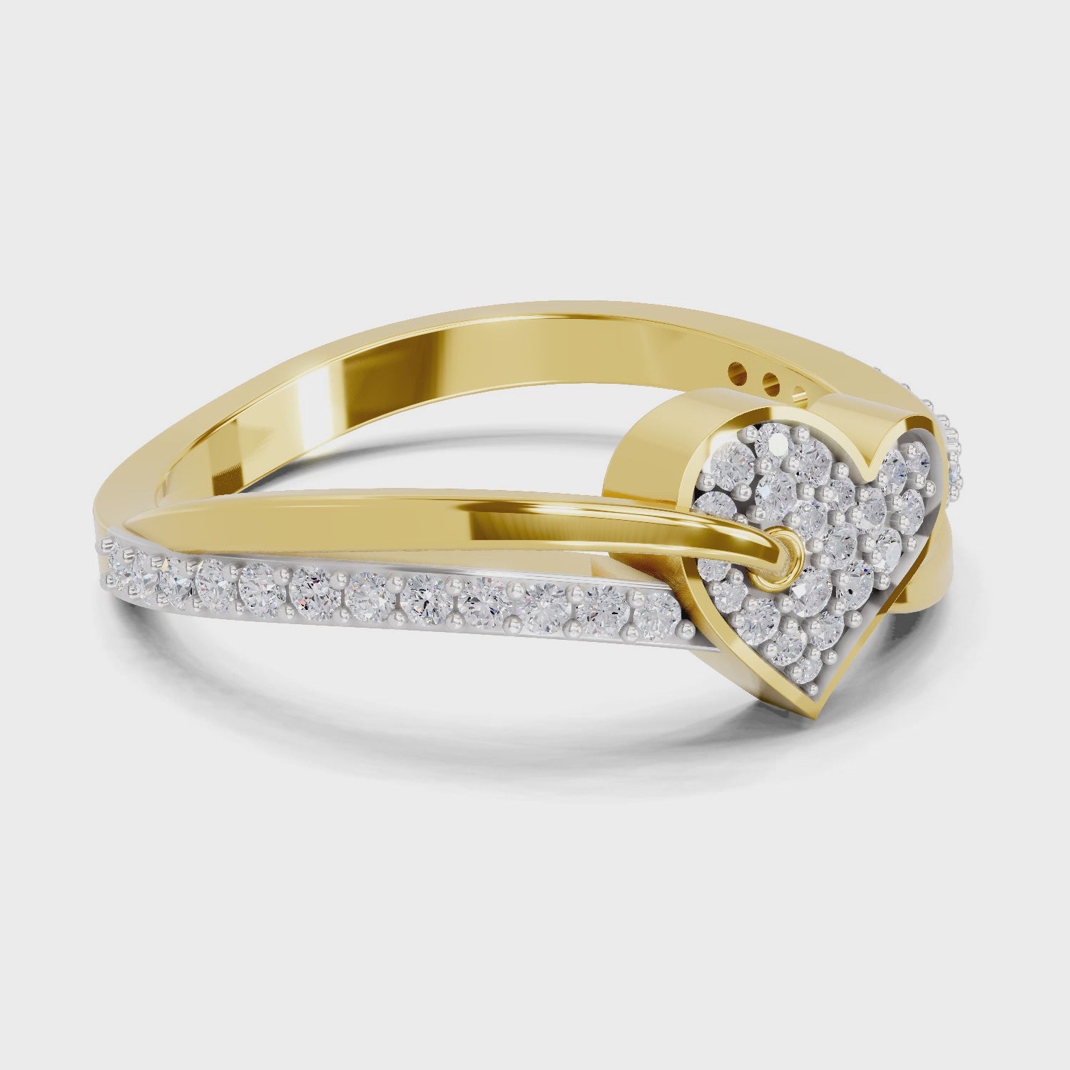 Sparq 0.32ct Evening Diamond Heart Ring