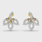 Sparq 0.83ct Grand Geometric Diamond Stud Earrings