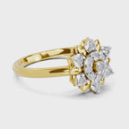 Sparq 0.25ct Evening Geometric Diamond Ring