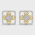 Sparq 0.89ct Grand Diamond Cluster Stud Earrings