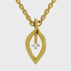 Sparq 0.02ct Everyday Diamond Leaf Pendant