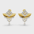 Sparq 1.4ct Grand Diamond Moon Threader Earrings