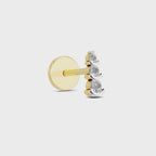 Sparq 0.05ct Everyday Diamond Cluster Stud Nose Pin