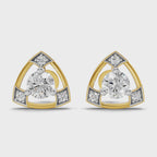 Sparq 0.38ct Evening Diamond Cluster Stud Earrings
