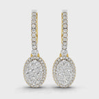 Sparq 0.85ct Grand Diamond Leaf Stud Earrings