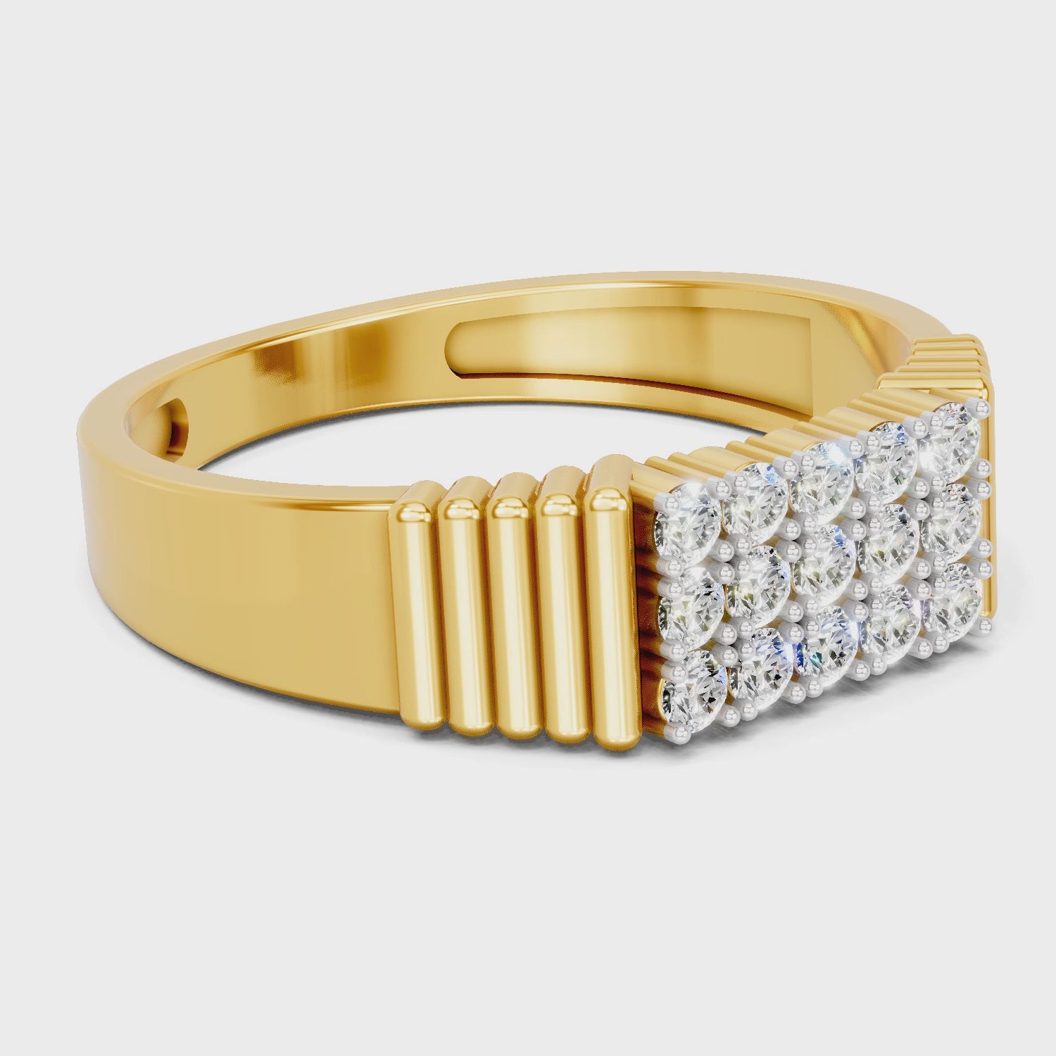 Sparq 0.38ct Statement Diamond Cluster Ring