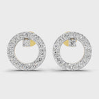 Sparq 0.39ct Evening Diamond Cluster Stud Earrings