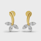 Sparq 0.12ct Minimal Diamond Cluster Stud Earrings