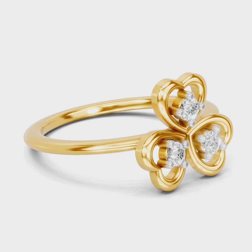 Sparq 0.13ct Classic Diamond Cluster Ring