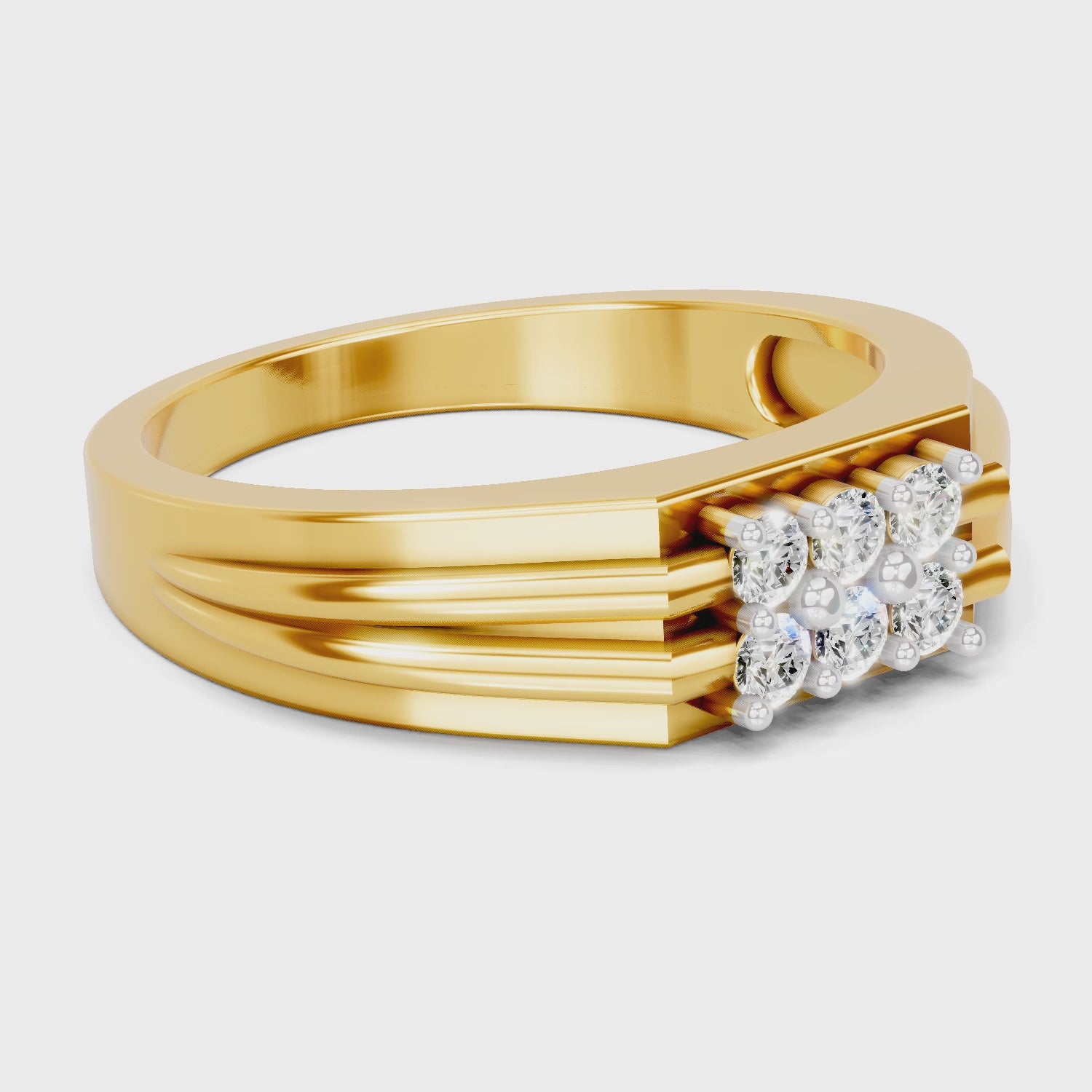 Sparq 0.32ct Statement Diamond Cluster Ring